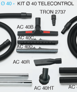 accessori aspirapolvere professionale per elettroutensili telecontrol 20